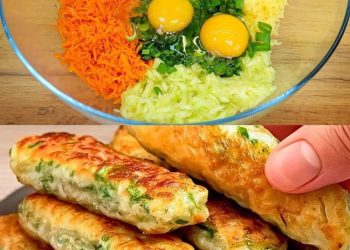 Ein einfaches Rezept mit Zucchini! Unglaublich lecker und gesund! Ich bereite es ständig zu!