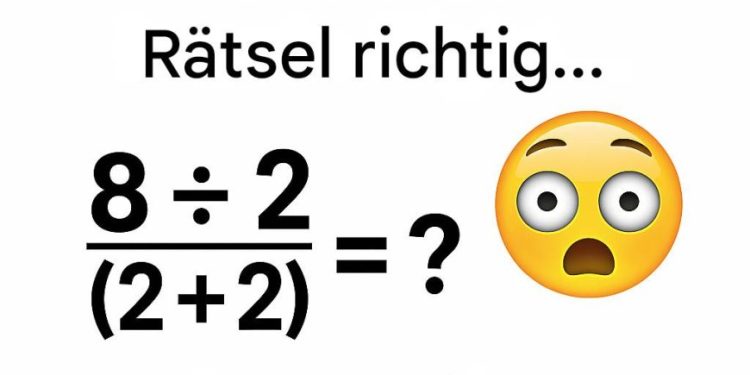 Das virale Mathe Puzzle, das Millionen verwirrt