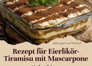 Rezept für Eierlikör-Tiramisu mit Mascarpone