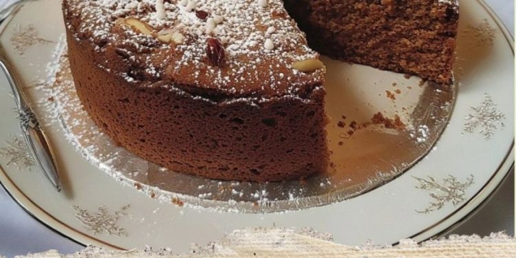 Supersaftiger lauwarmer Weihnachts Angeber Kuchen