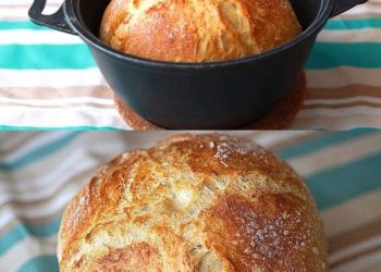 Das einfachste 4-Zutaten-Brot – Jeder kann es backen