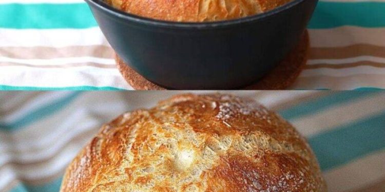 Das einfachste 4-Zutaten-Brot – Jeder kann es backen