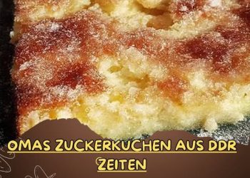 Omas Zuckerkuchen aus DDR Zeiten der beste ever