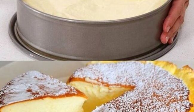 Sie brauchen 5 Minuten für den BESTEN Quarkkuchen ohne Boden