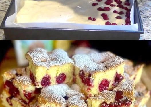 5 Minuten Quark Kirschkuchen den ich jede Woche backe!