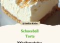 Schneeball Torte