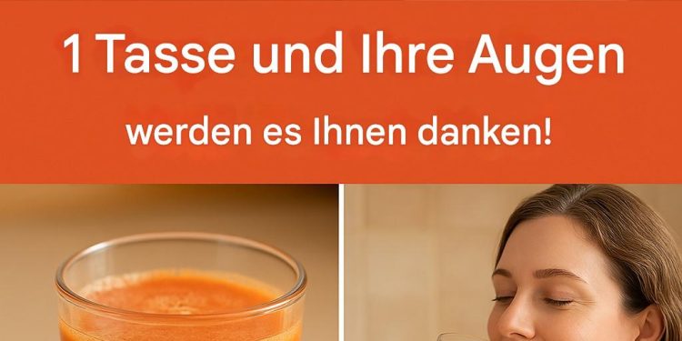 Stellen Sie Ihr Sehvermögen auf natürliche Weise wieder her: Ein einfaches Getränkerezept