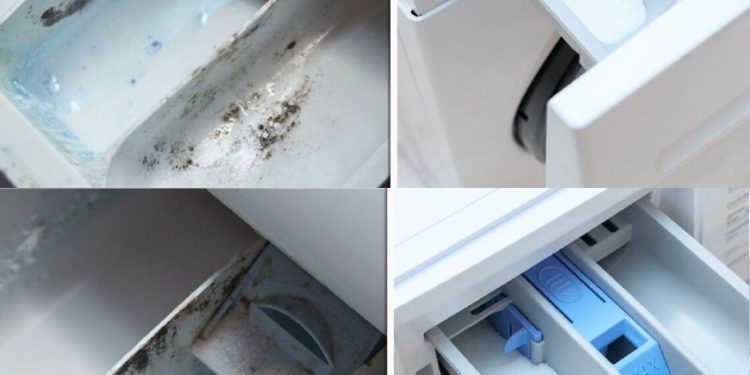 Der geniale Trick zum Reinigen der Waschmaschinenschublade