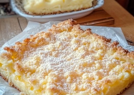 15 Minuten Vanillepudding Streuselkuchen vom Blech