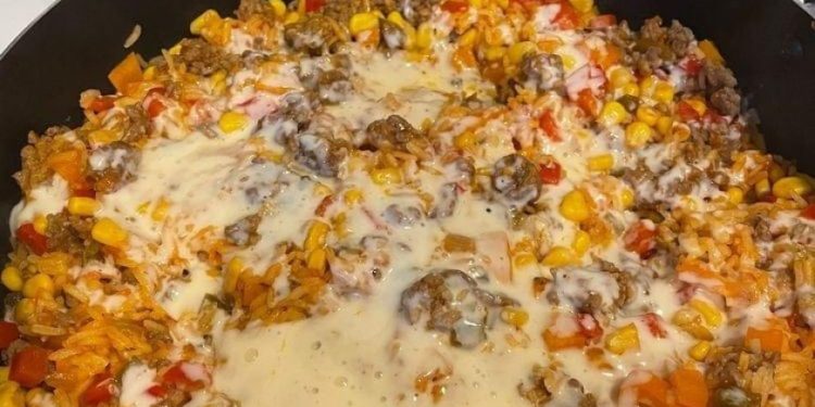 einfacher auflauf mit gefullten paprika