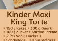Kinder Maxi King Torte