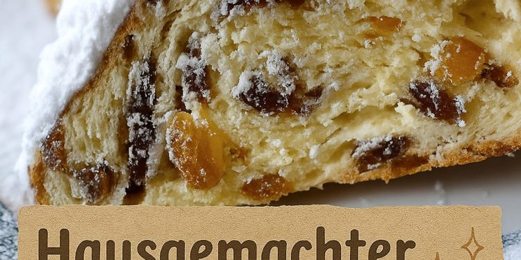 Dieser hausgemachte Stollen schmeckt nach purem Weihnachtszauber