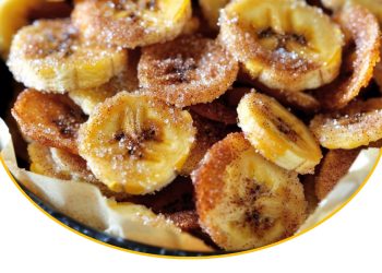 Luftfritteuse Zimt-Bananen