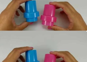 Werfen Sie die Deckel der Waschmittelbehälter nicht weg. Sie könnten bei erneuter Verwendung wertvoll sein