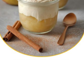 Zimtcreme mit Apfelmus