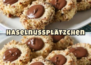 Haselnussplätzchen
