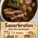 Sauerbraten wie bei Oma, pure Wohlfühlküche