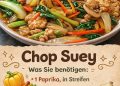 Chop Suey, knackiges Gemüse, saftig und voller Asia-Aromen