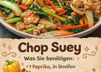 Chop Suey, knackiges Gemüse, saftig und voller Asia-Aromen
