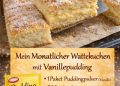 20 Minuten Wattekuchen mit Vanillepudding