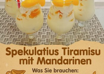 Spekulatius-Tiramisu mit Mandarinen