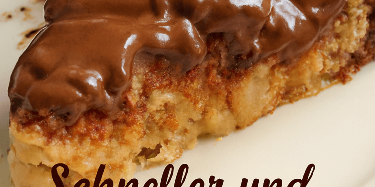 Schneller und einfacher Apfelkuchen