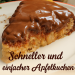 Schneller und einfacher Apfelkuchen