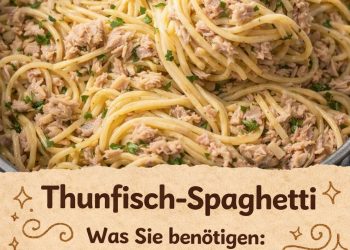 Thunfisch-Spaghetti schnell, herzhaft und einfach immer ein Volltreffer