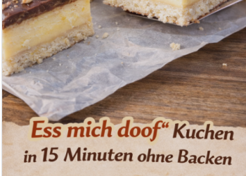 Ess mich doof Kuchen ohne Backen!