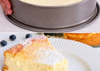Ich backe es mindestens zweimal pro Woche. Super cremiger Käsekuchen in 5 Minuten.