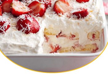 Erdbeer Raffaello Tiramisu