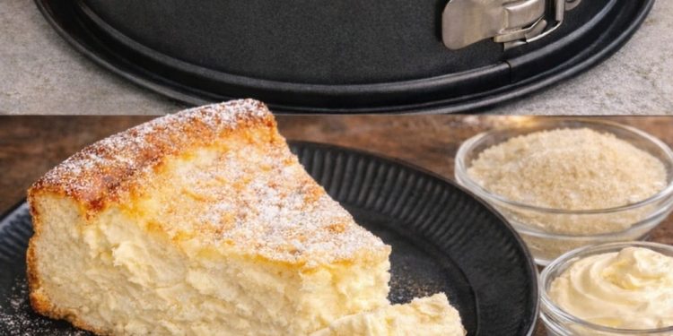 6-Minuten-Quarkkuchen mit Pudding