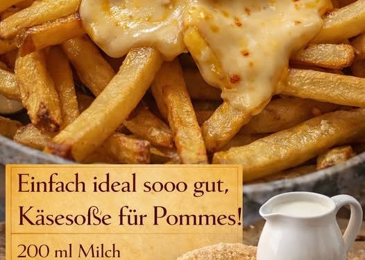 Die Sauce ist der Hit schmeckt sooo gut!