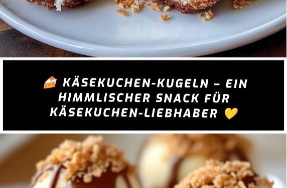 5-Minuten-Käsekuchen-Kugeln