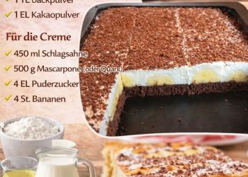 Bananenkuchen mit 500g Msacarpone der all verruckt macht