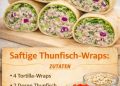 Saftige Thunfisch-Wraps, schenll und lecker