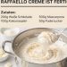 Nur 4 Zutaten und die Raffallo Creme ist fertig!