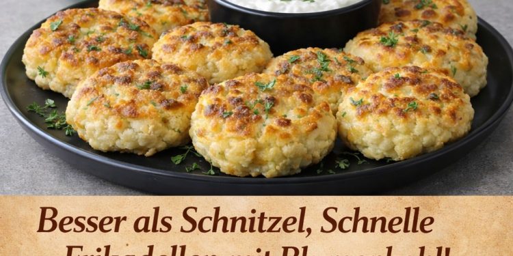 Besser als Schnitzel: Schnelle Frikadellen mit Blumenkohl