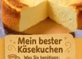 Käsekuchen ohne Boden