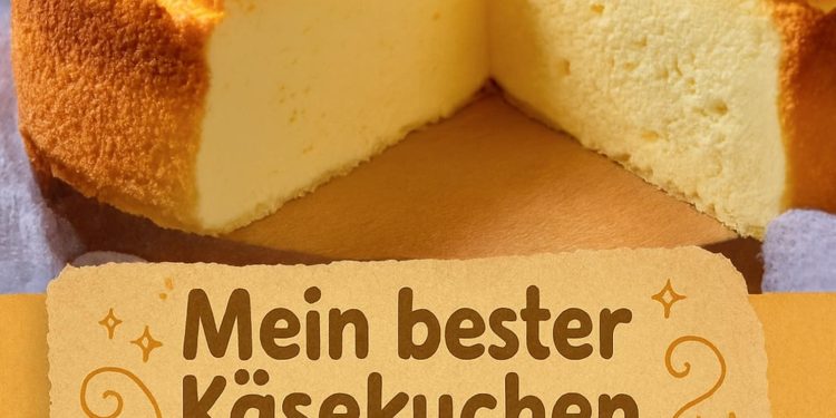 Käsekuchen ohne Boden