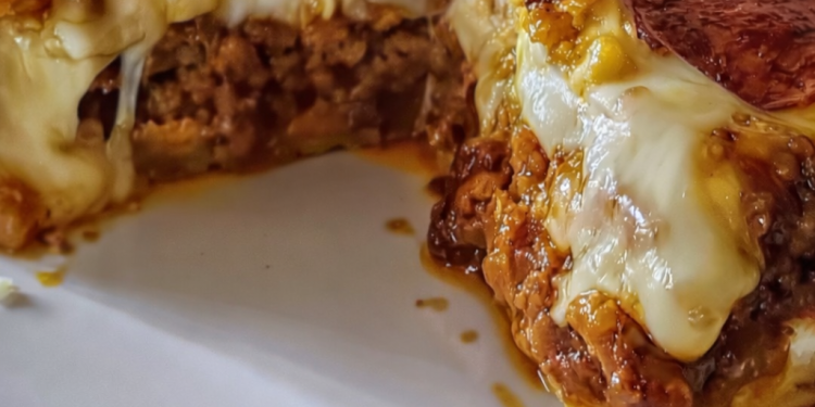 Proteinreiche Pizza ohne Boden
