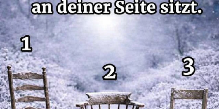 Drei Stühle – und die Person, die ein Leben lang an deiner Seite bleibt