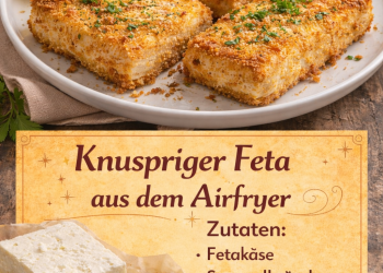 Knuspriger Feta aus dem Airfryer – Ein moderner Genuss mit mediterranem Flair
