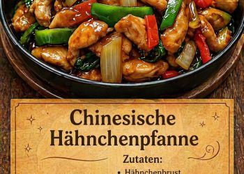 Chinesische Hähnchenpfanne