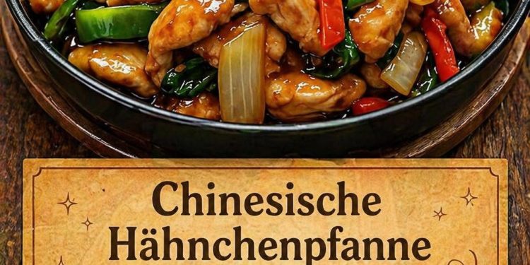 Chinesische Hähnchenpfanne
