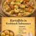 Kartoffeln in Knoblauch Sahnesauce