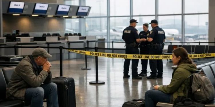 Nach einem Vorfall rückt die Bundespolizei an