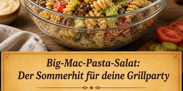 Big-Mac-Pasta-Salat: Der Sommerhit für deine Grillparty