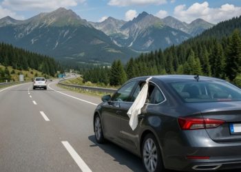 Ein weißes Tuch im Autofenster… Ein wenig bekanntes Verkehrssignal!