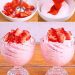 Leichte Erdbeermousse